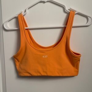 437 Orange Bralette *no pads*